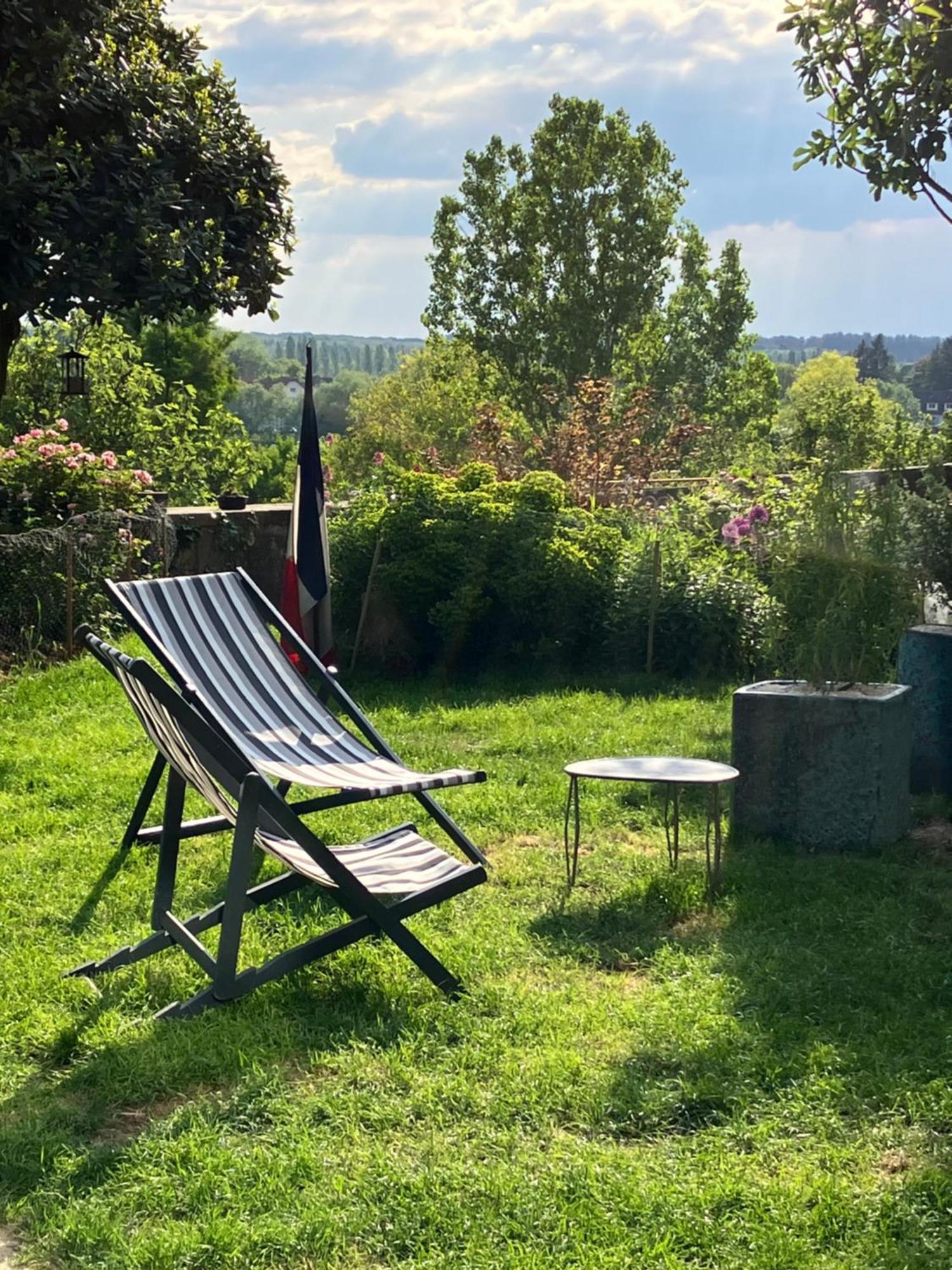 La Villa Lauvray Vétheuil Exterior foto